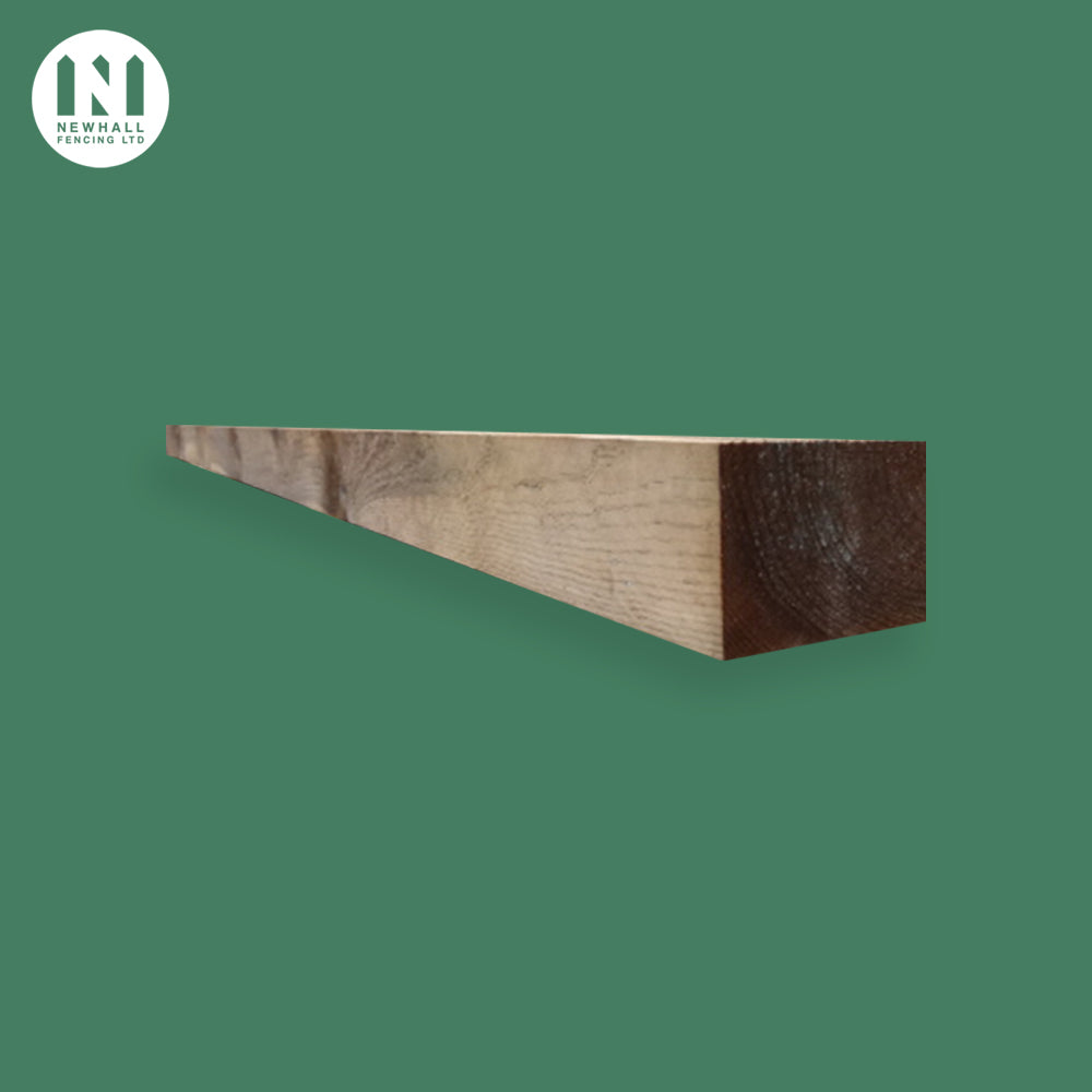 4x3 treated timber fence post