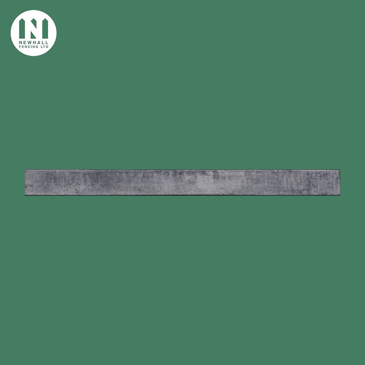 Grey pigmented 6 inch smooth face concrete gravel board