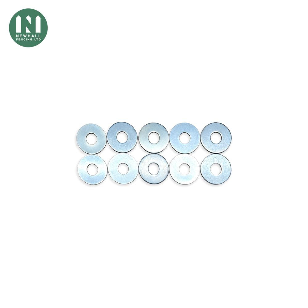 M10 30mm penny washers, pack of 10