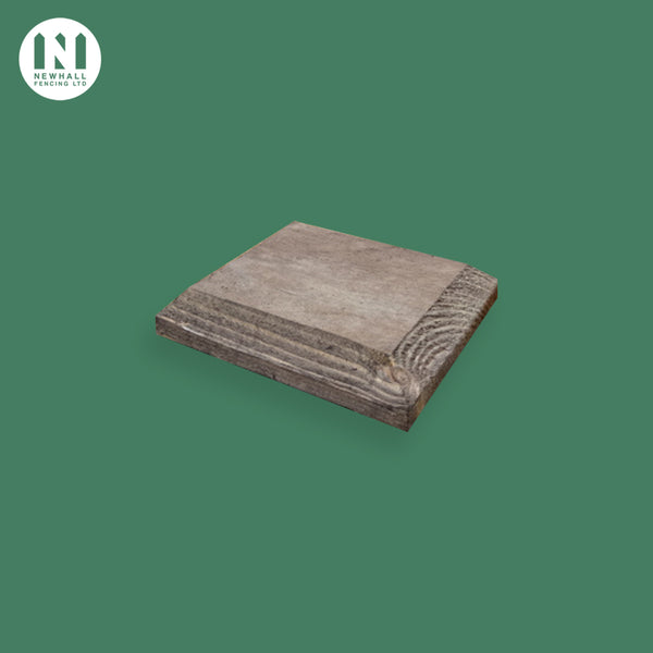 Timber post caps for fence posts