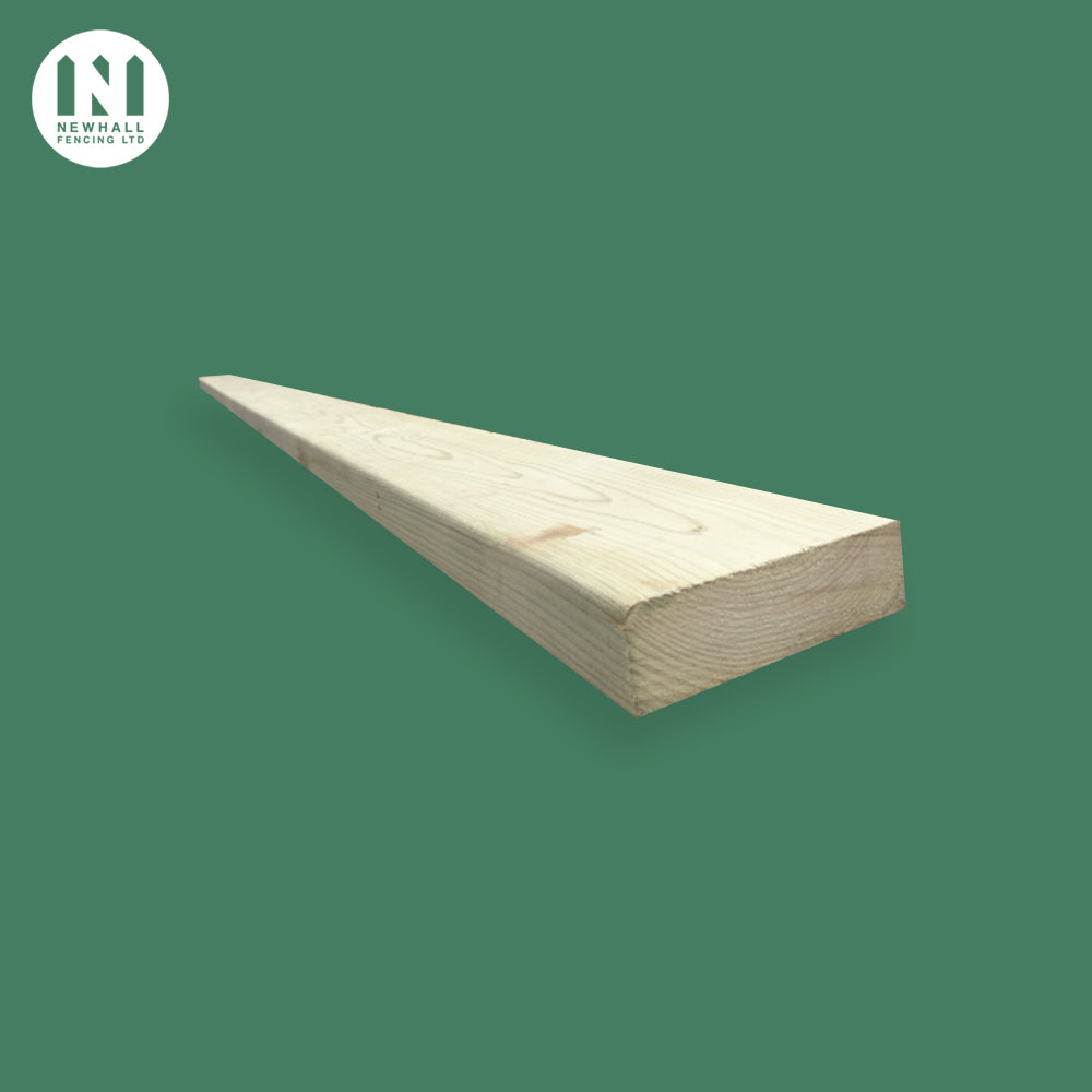 6x2 timber gravel board for acoustic fencing