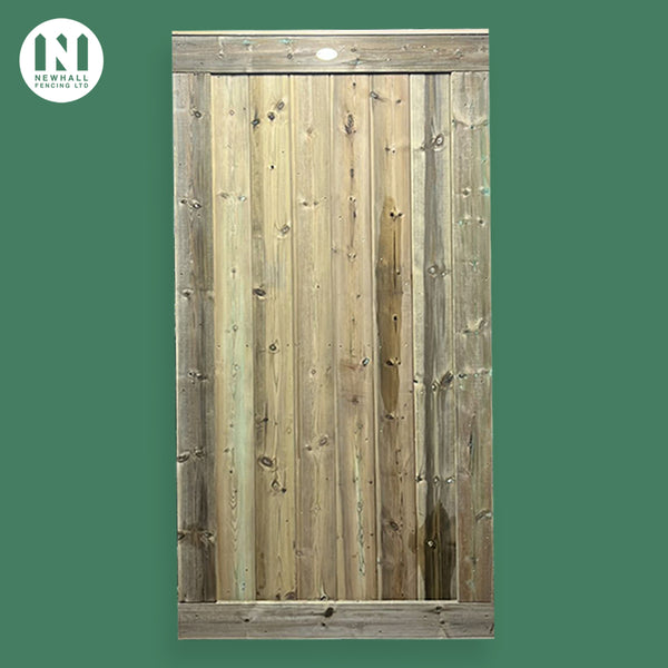 6FT Framed Vertical Tongue & Groove Gate