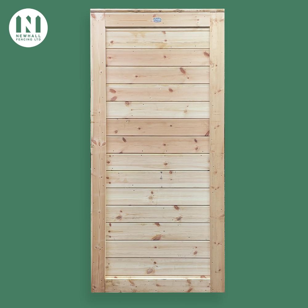 6ft framed horizontal tongue and groove timber gate