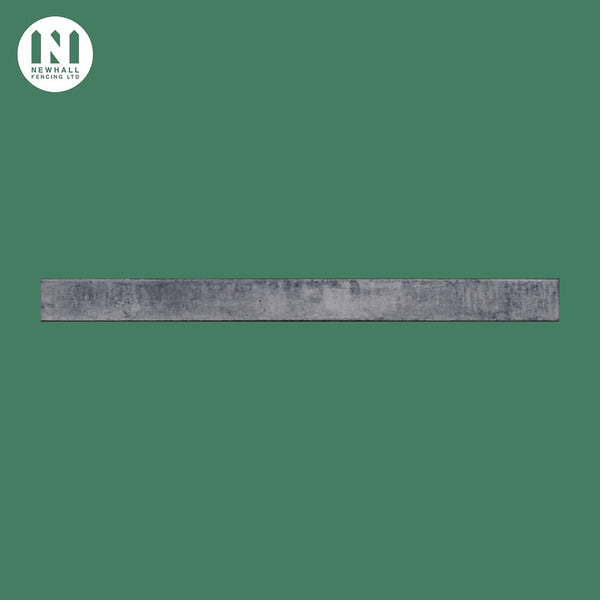 Grey pigmented 6 inch smooth face concrete gravel board