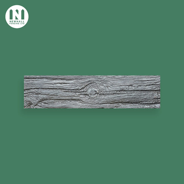 225x900mm universal concrete board with a grey wood grain effect face