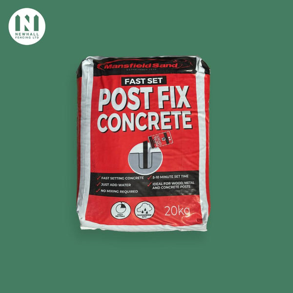 20kg bag of fast set postmix concrete for fence posts